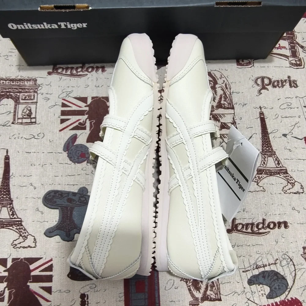 Onitsuka Tiger Women's Cream Mary Jane Sneakers